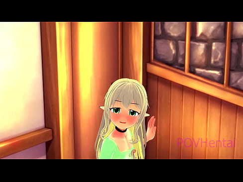 ❤️ (Trap) Elvish mjakazi hukusaidia kunawa uso wako. ❤️❌ ️❤